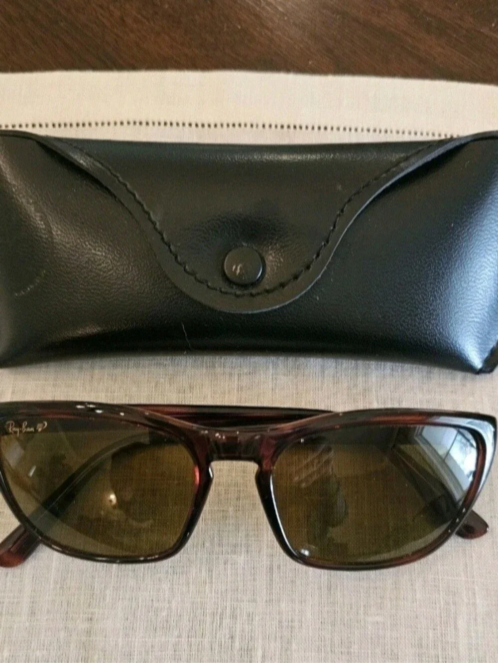 Vintage B&L Ray-Ban Predator PS1 Tortoise Sunglasses w/ Case 90s USA Bausch Lomb
